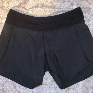 Black Ivviva shorts (kids lululemon)